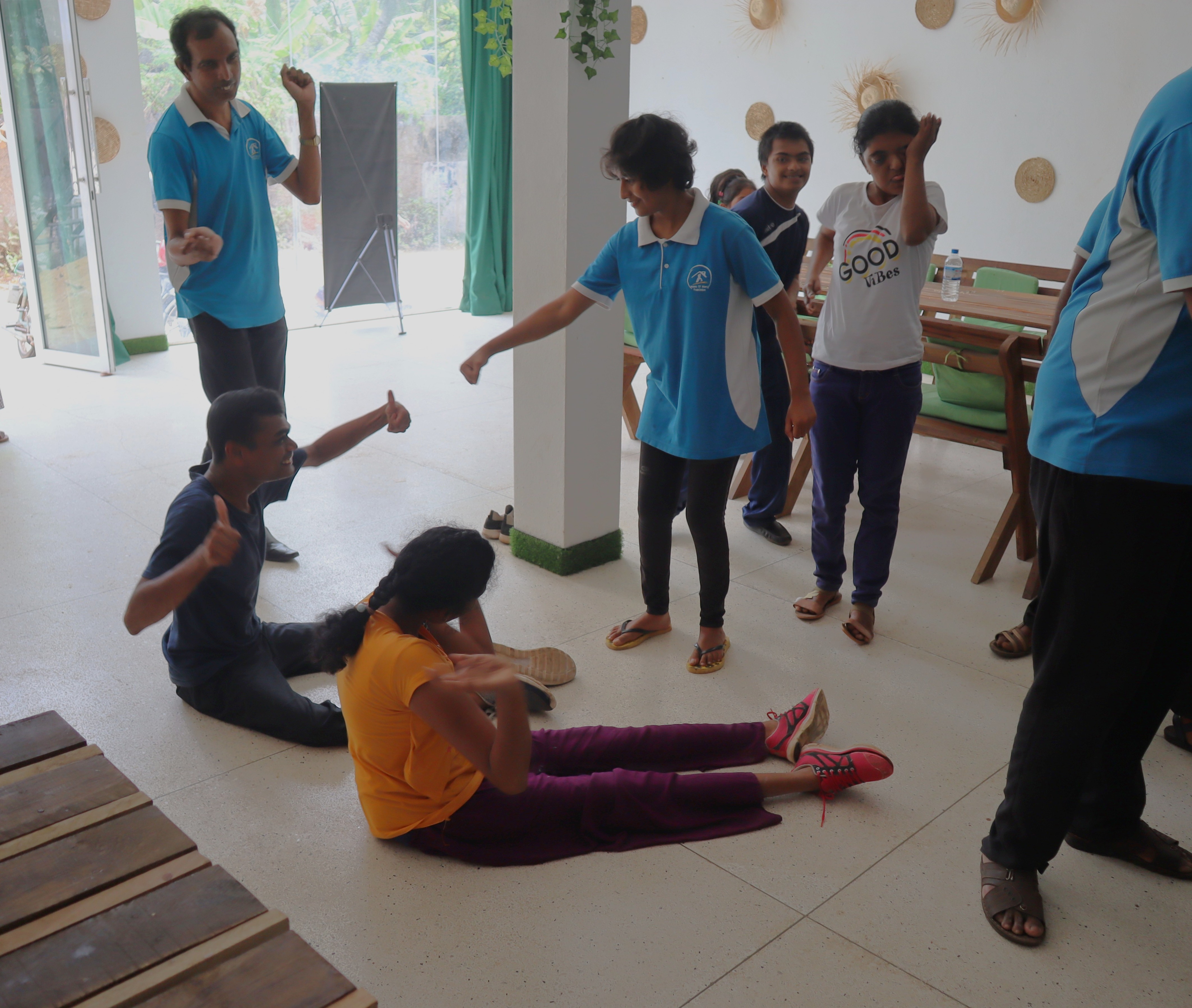 Child enjoying outdoor activities